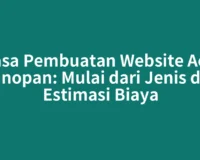 Jasa Pembuatan Website Aek Kanopan: Mulai dari Jenis dan Estimasi Biaya