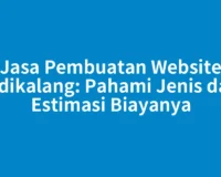 Jasa Pembuatan Website Sidikalang: Pahami Jenis dan Estimasi Biayanya