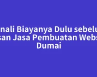 Kenali Biayanya Dulu sebelum Pesan Jasa Pembuatan Website Dumai