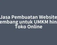 Jasa Pembuatan Website Palembang untuk UMKM hingga Toko Online